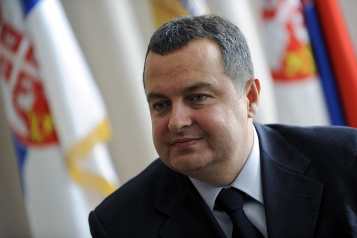 Sârbul Ivica Dacic (ANDREJ ISAKOVIC / AFP / Getty Images)