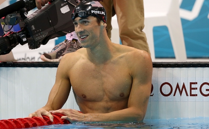 Celebrul înotător american, Michael Phelps.