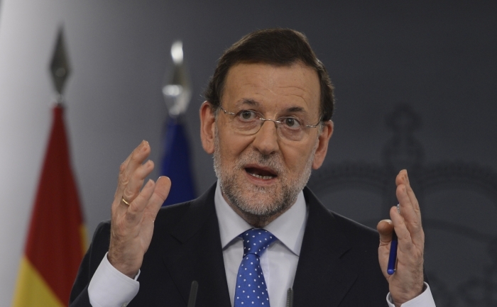 Premierul spaniol Mariano Rajoy. (PIERRE-PHILIPPE MARCOU / AFP / GettyImages)