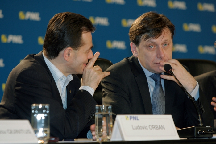 Crin Antonescu şi Ludovic Orban (Epoch Times România)