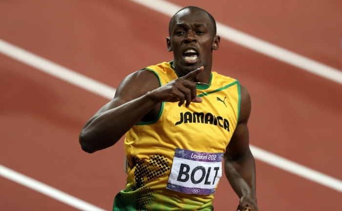 Sprinterul jamaican, Usain Bolt.