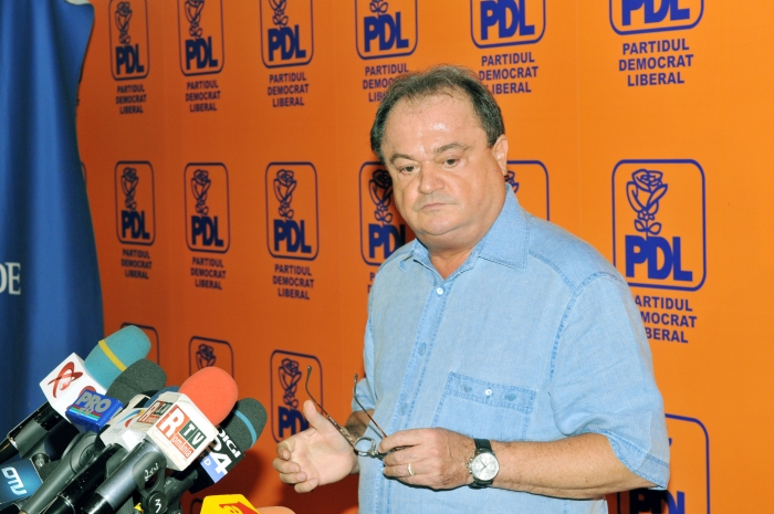 Vasile Blaga, conferinţă de presă (Epoch Times România)