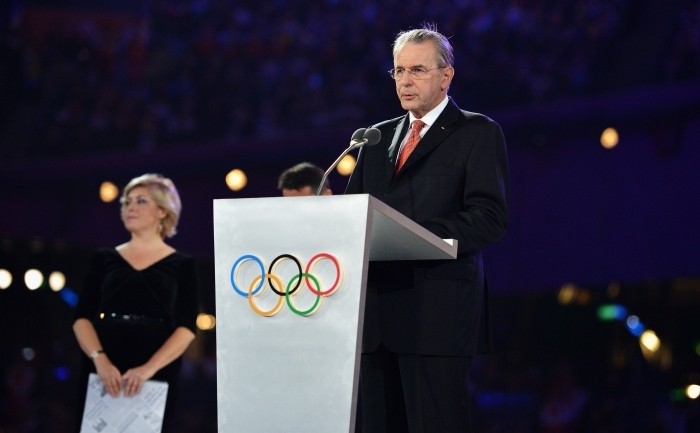 Preşedintele Comitetului Olimpic Internaţional (CIO), Jacques Rogge.