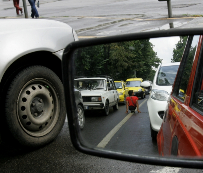 Maşini în trafic (Epoch Times România)