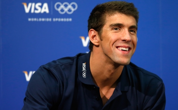 Înotătorul american, Michael Phelps.
