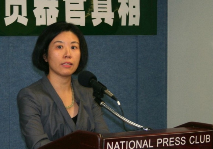 Crystal Fang, doctor în medicină, îngrozită de lipsa de etică a transplanturilor de organe din China. Ca medic activ în Philadelphia susţine că doctorii ar trebui să "susţină valorile noastre sacre."