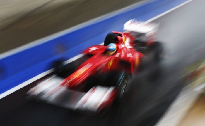 Monopost Ferrari. (Mark Thompson / Getty Images)
