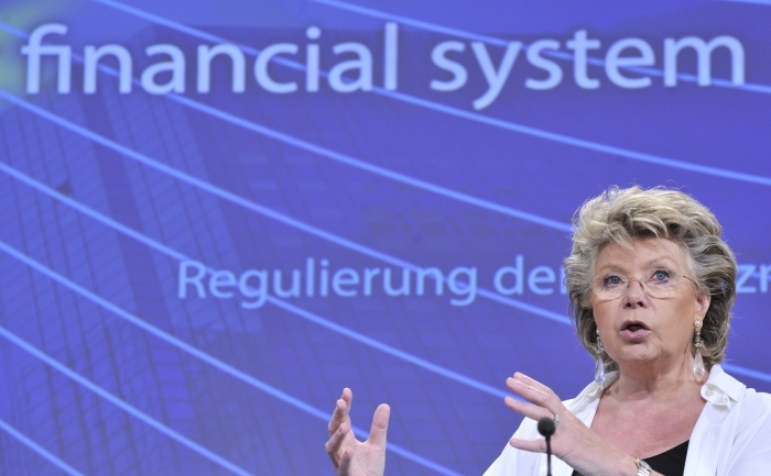 Vicepreşedintele Comisiei Europene, Viviane Reding. (GEORGES GOBET / AFP / GettyImages)