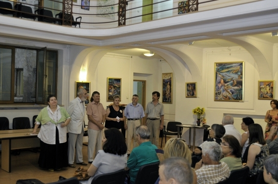 Vernisaj expoziţie de pictură la Galeria Irecson (Epoch Times România)