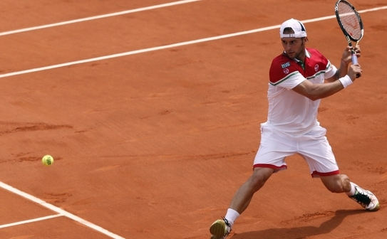 Tenismanul român Adrian Ungur. (KENZO TRIBOUILLARD / AFP / GettyImages)