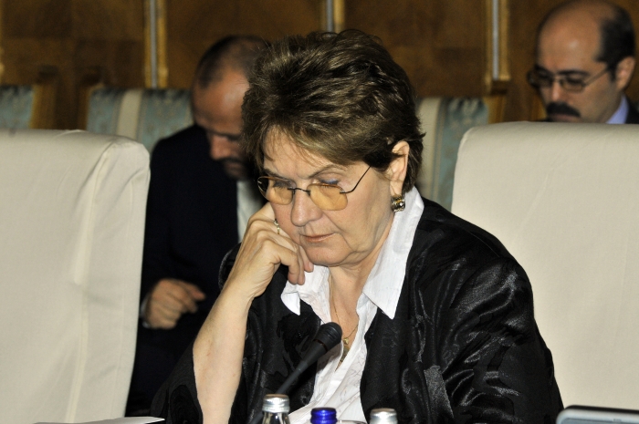 Şedinţă de guvern la Palatul Victoria, Mariana Câmpeanu, ministrul Muncii (Epoch Times România)