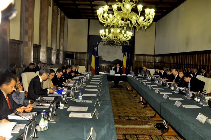 Şedinţă săptămânală de Guvern la Palatul Victoria (Epoch Times România)