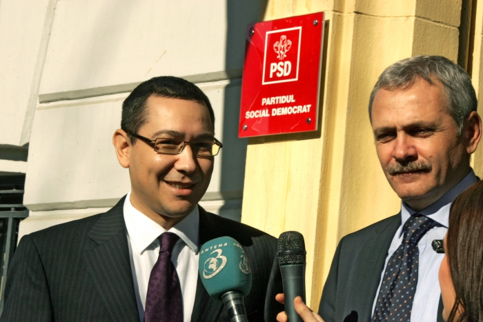 Victor Ponta şi Liviu Dragnea, PSD (Epoch Times România)