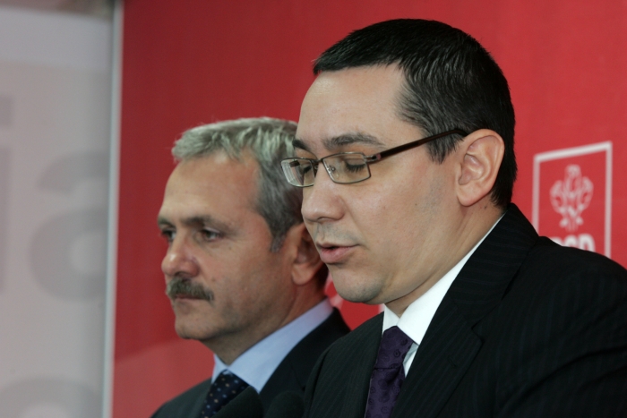 Victor Ponta şi Liviu Dragnea, PSD