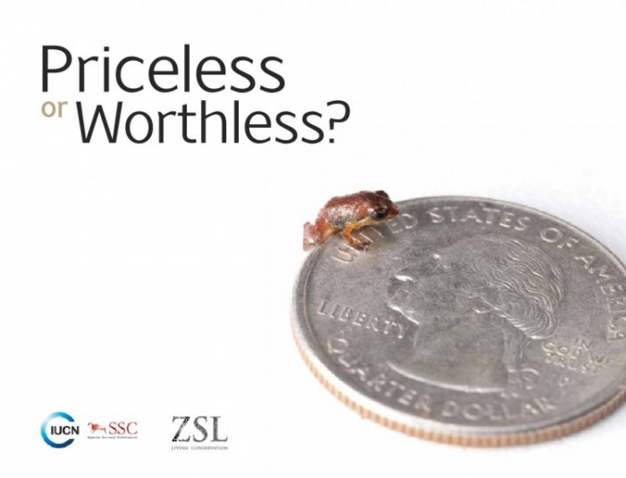 Priceless or Worthless? - coperta (Societatea Zoologică Londoneză şi Uniunea Internaţională pentru Conservarea Naturii)