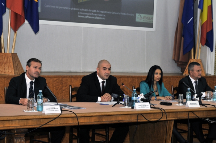 Conferinţă de presă la Inspectoratul General al Poliţiei Române, (IGPR)