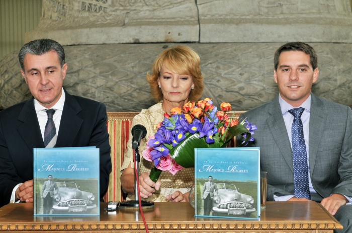 Lansare a volumului "Maşinile Regelui" de ASR Principele Radu al României.Acţiunea a avut loc la Muzeul Naţional de Istorie sub patronajul editurii Curtea Veche