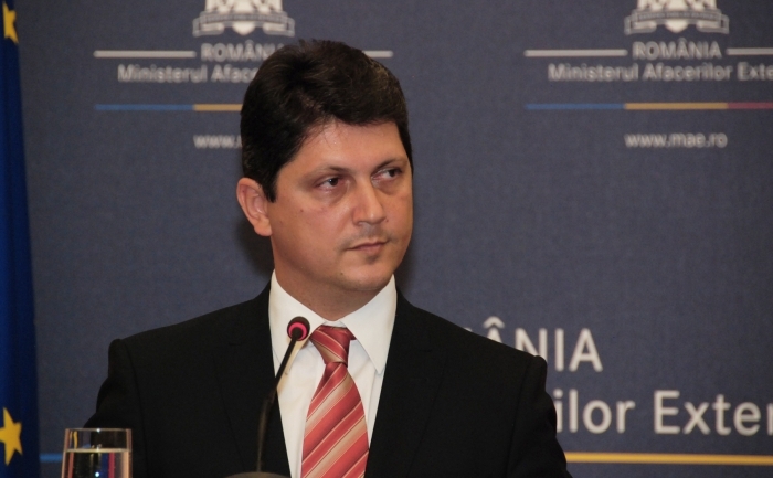 Ministrul de externe, Titus Corlăţean. (www.mae.ro)