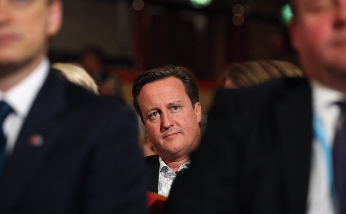Premierul britanic, David Cameron. (Oli Scarff / Getty Images)