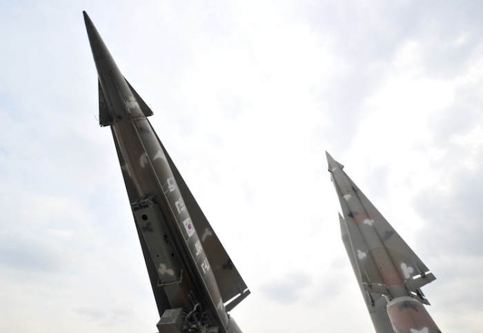 Rachete sud coreene Nike la Muzeul Războiului, 9 octombrie