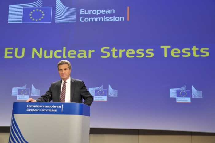Günther Oettinger, responsabil cu energia şi testele nucleare, Comisia Europeană
