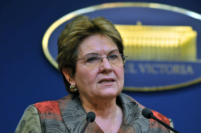 Ministrul muncii Mariana Câmpeanu. (Epoch Times România)