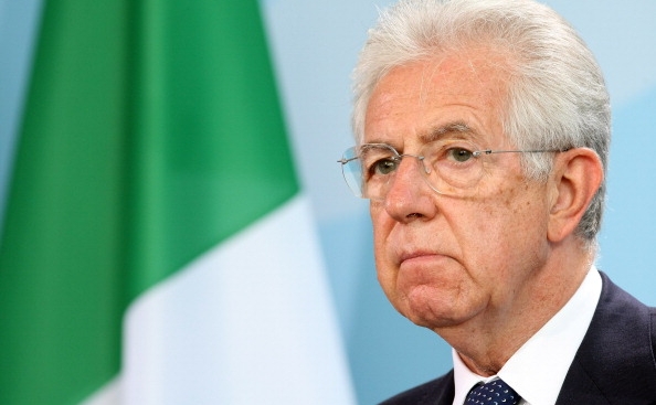 Premierul italian, Mario Monti. (Adam Berry/Getty Images)