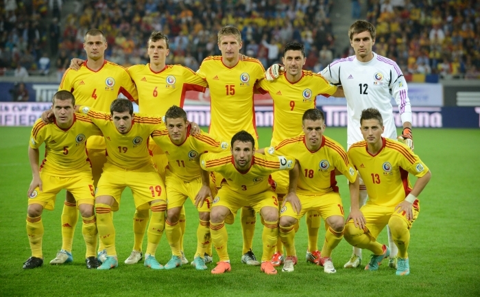 Naţionala de fotbal a României. (DANIEL MIHAILESCU / AFP / Getty Images)