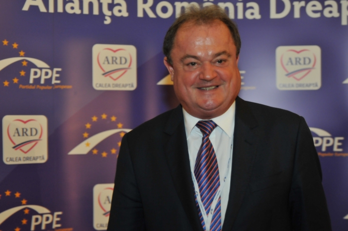 Vasile Blaga la Congresul Partidului Popular European (PPE) din Palatul Parlamentului (Epoch Times România)
