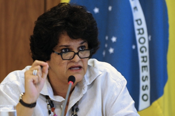 Ministrul brazilian al mediului Izabella Teixeira. (Evaristo Sa / AFP / GettyImages)