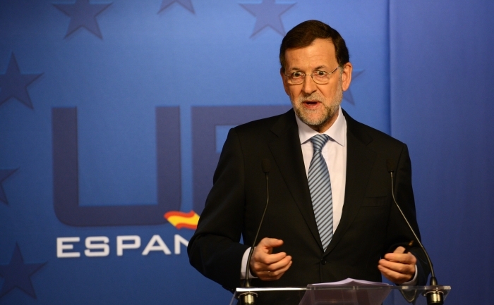 Premierul spaniol Mariano Rajoy. (JOHN THYS / AFP / Getty Images)