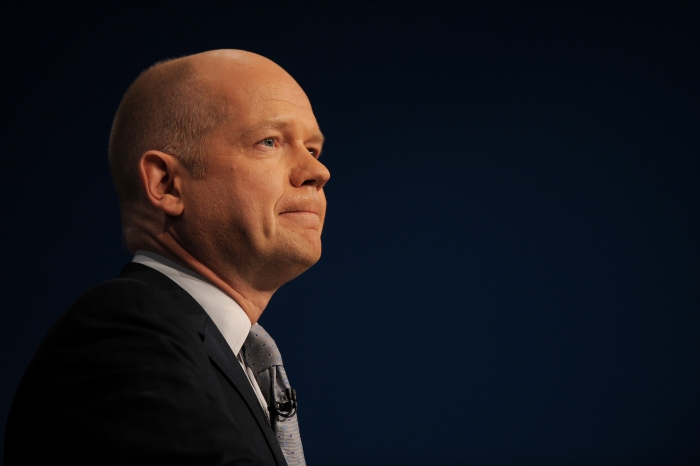 Secretarul britanic de stat pentru afaceri externe, William Hague (BEN STANSALL / AFP / GettyImages)