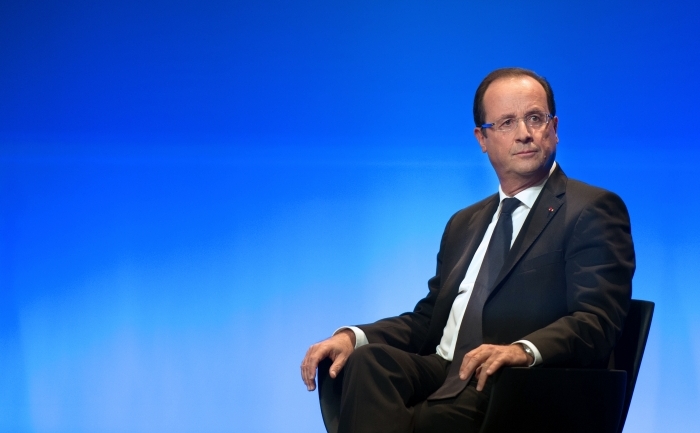 Preşedintele francez Francois Hollande. (BERTRAND LANGLOIS / AFP / Getty Images)