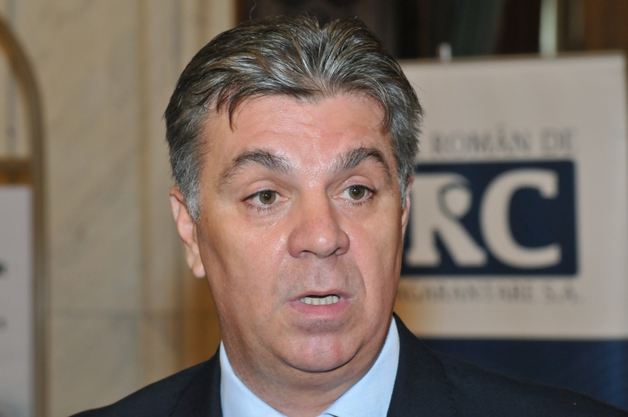 Masă rotundă şi topul IMM 2012. În imagine, Valeriu Zgonea, preşedintele Camerei Deputaţilor din Parlamentul României (Epoch Times România)