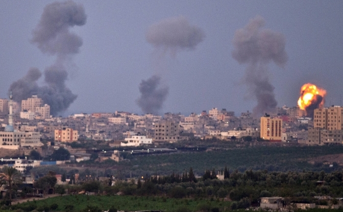 Atac aerian israelian în Fâşia Gaza (arhivă)