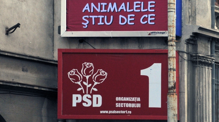 Afiş PSD (Epoch Times România)
