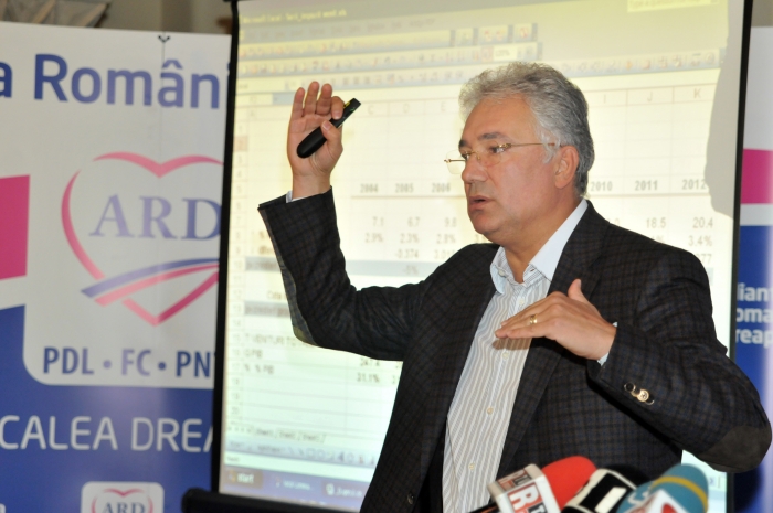 Adriean Videanu, conferinţî de presă la sediul ARD