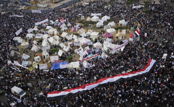 Demonstraţii masive împotriva lui Mohamed Mursi în Cairo şi alte mari oraşe egiptene, 27 noiembrie 2012