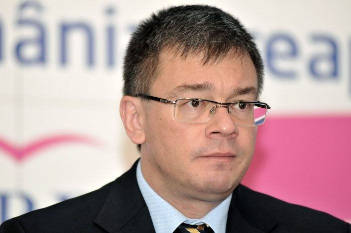 Mihai Răzvan Ungureanu, conferinţă de presă la sediul ARD (Epoch Times România)