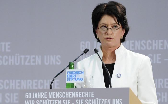 Preşedintele Comisiei pentru drepturile omului din Parlamentul European, ecologista germană Barbara Lochbihler.
