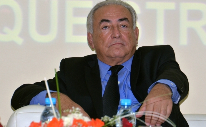 Fostul director general al Fondului  Monetar Internaţional (FMI), Dominique Strauss-Kahn.