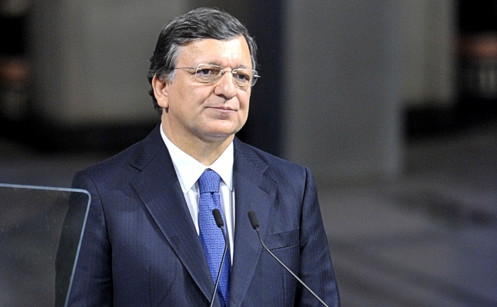 Preşedintele Comisiei Europene, José Manuel Barroso.