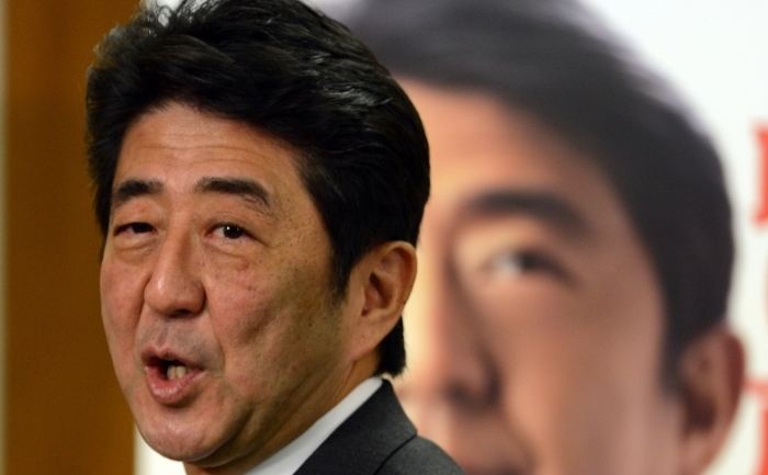 Primul ministru nipon Shinzo Abe.