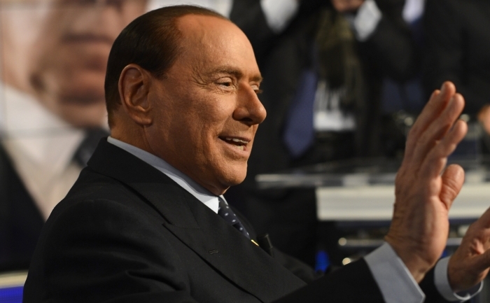 Fostul premier italian, Silvio Berlusconi. (FILIPPO MONTEFORTE,FILIPPO MONTEFORTE / AFP / Getty Images)