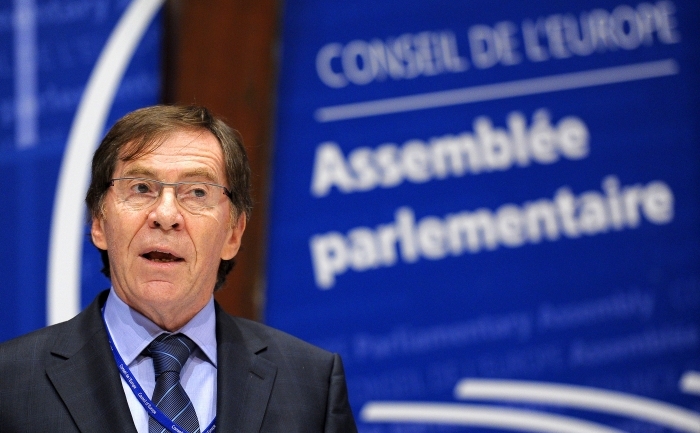 Preşedintele Adunării Parlamentare a Consiliului Europei(PACE), Jean-Claude Mignon, 23 ianuarie 2012, Strasbourg.