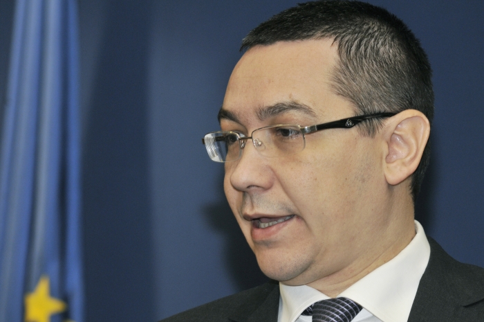 Briefing de presă cu Victor Ponta