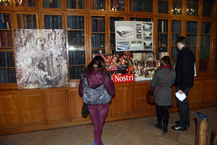 Vernisajul expoziţiei anticomuniste găzduit de Palatul Şuţu din Bucureşti