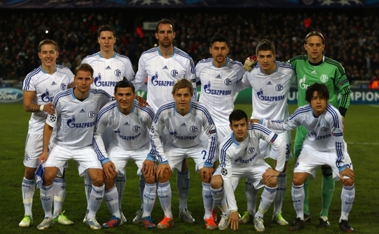 Echipa de fotbal, Schalke 04. (Christof Koepsel / Bongarts / Getty Images)
