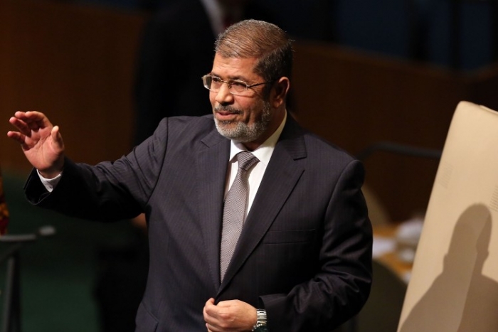 
Preşedintele Mohamed Morsi la Adunarea Generală a ONU, 26 septembrie 2012, New York 
