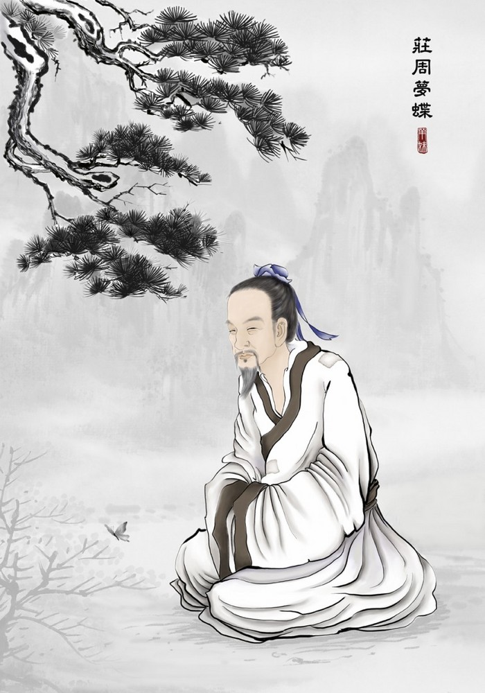 Zhuang Zi, marele patriarh al Taoismului ce a urmat după Lao Zi.
